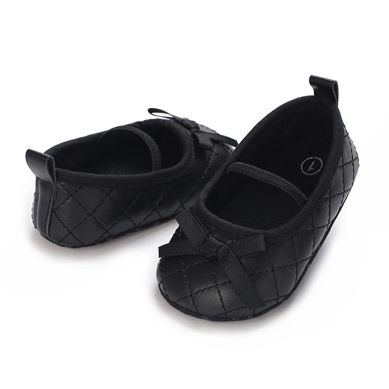 Flache Schuhe für Neugeborene, Mary Jane, klassische Mode, rutschfeste Schleife, Babyschuhe, weiche Sohle, Vorschul-Walking-Schuhe – Detail 9