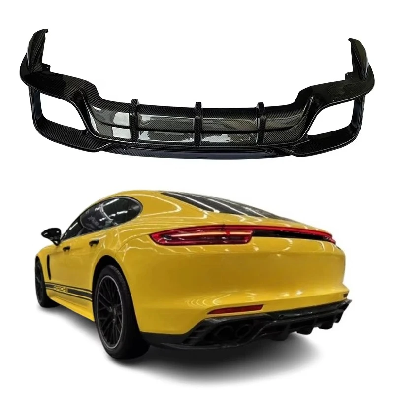 High-end Body Kit Customization2017-2023 For Rear Lip Carbon Fiber Bumper Front Upgrade With New Condition And Fog Light Cut-Out