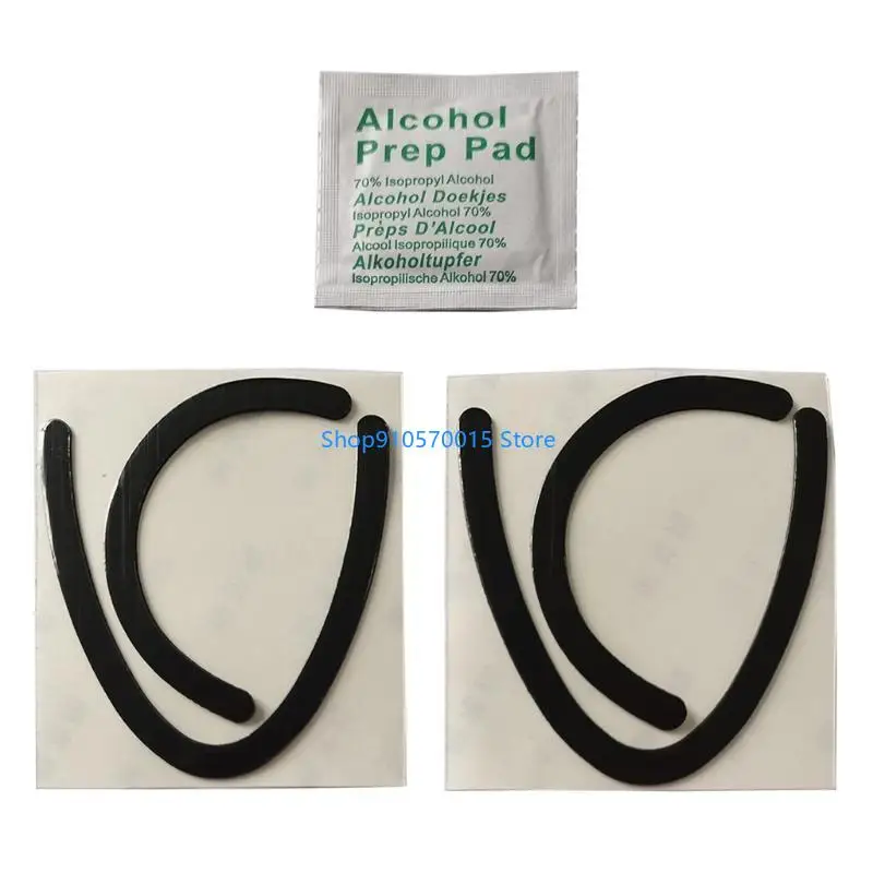 B95C 2 Sets Mouse Feet Sticker for MX Lift Vertial Mice Curved Pad