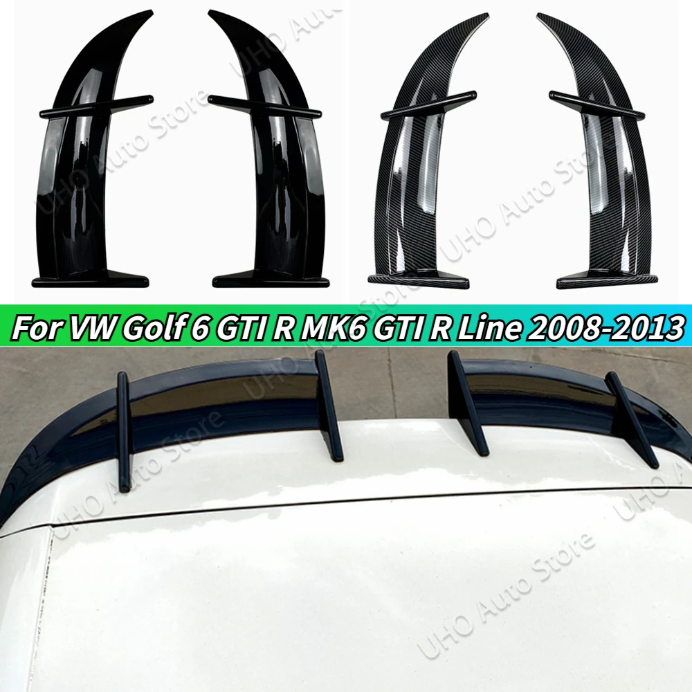 

AK Style Rear Roof Spoiler Wings Tail Wing Trunk Spoiler Body Kits For VW Golf 6 GTI R MK6 GTI R 2008 2009 2010 2011 2012 2013