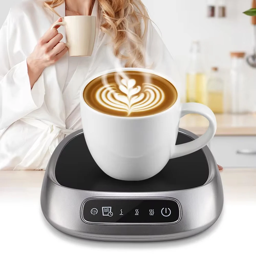 USB كوب دفئا القهوة القدح التدفئة كوستر لوحة الحليب الشاي المياه لوحة التدفئة كوب سخان للمنزل مكتب عمل 3 إعدادات درجة الحرارة #1