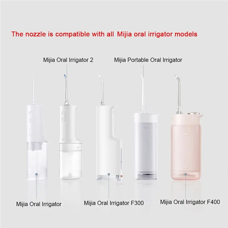 Global Sale-For XIAOMI For Mijia Water Flosser Replacement Nozzles- Waterpick Standard Refill Tips(2PCS) For Oral Irrigator All - Image 5