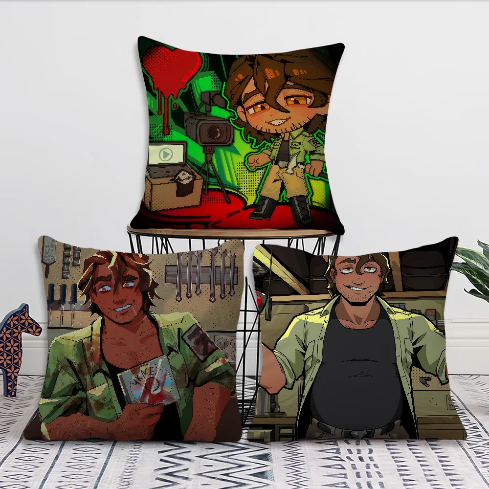 Y-YKMET Game S-Strade cushion cover For Pillow Printing Sofa Decoration Home Car Room Coffee Shop Office Nordic Simplicity