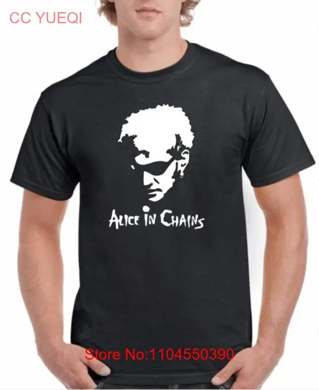 

Футболка Layne Staley Alice In Chains, 100-хлопковая рок-группа, все размеры от S до 3XL, длинные или короткие рукава