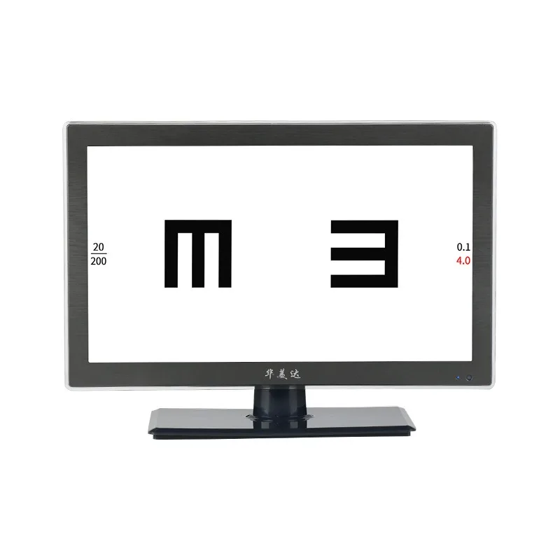 LCD eye chart, ophthalmic optometry instrument, certificate visual function inspection display