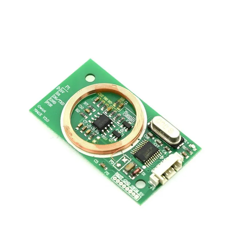 1pcs RFID Reader Wireless Module UART 3Pin 125KHz Card Reading EM4100 8CM DC 5V for arduino IC Card PCB Attenna Sensor Kits