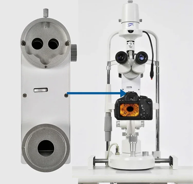 

Integrated Beam Splitter With Mount For CSO Slit Lamp Microscope