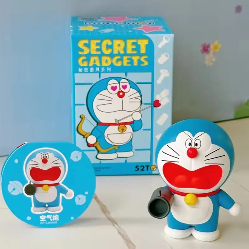 Nowe pudełko z niespodzianką MINISO TOP TOY Doraemon Secret rekwizyty seria figurki śliczne ozdoby dekoracyjne na biurko Model zabawki dla dzieci prezenty