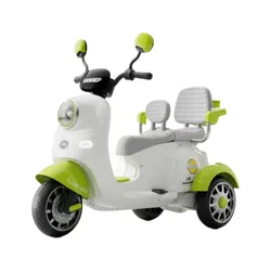 Double Children's Electric Motorcycle New Baby Battery Car Electric Car Can Sit on A Small Motorcycle