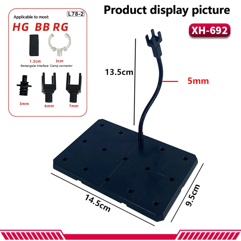 1Pc Action Figure Base Suitable Display Stand Bracket For Animation Cinema Game Toy Accessories Model Figure Stand