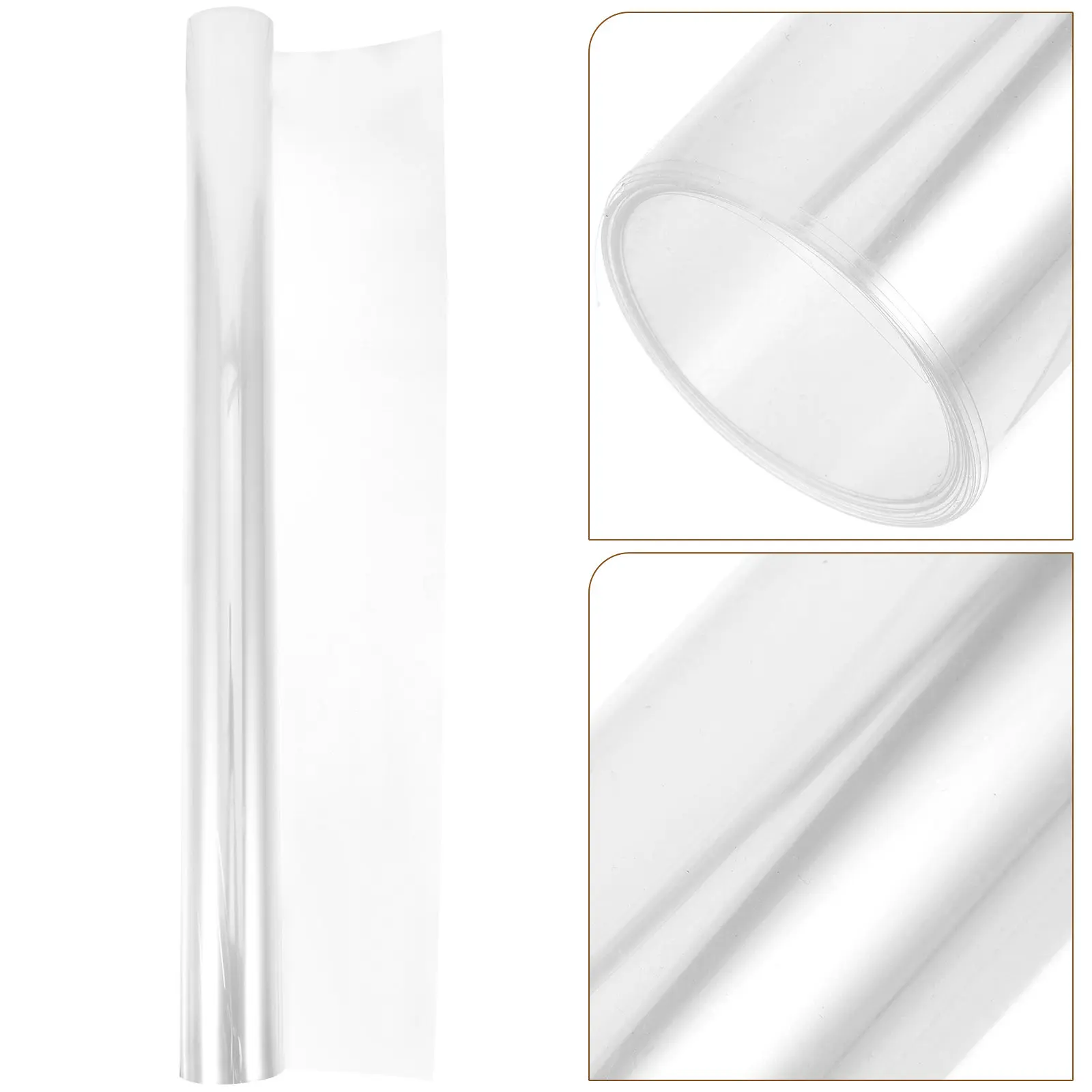 4Mil Clear Shatterproof Safety Window Film Explosion-Proof Glass Protection Sticker for Home Car Vehicle Auto Security Clear