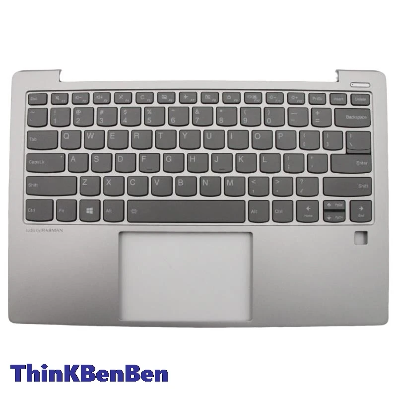 US English Grey Keyboard Upper Case Palmrest Shell Cover For Lenovo Ideapad S530 13 13IWL 13IML 5CB0S16086