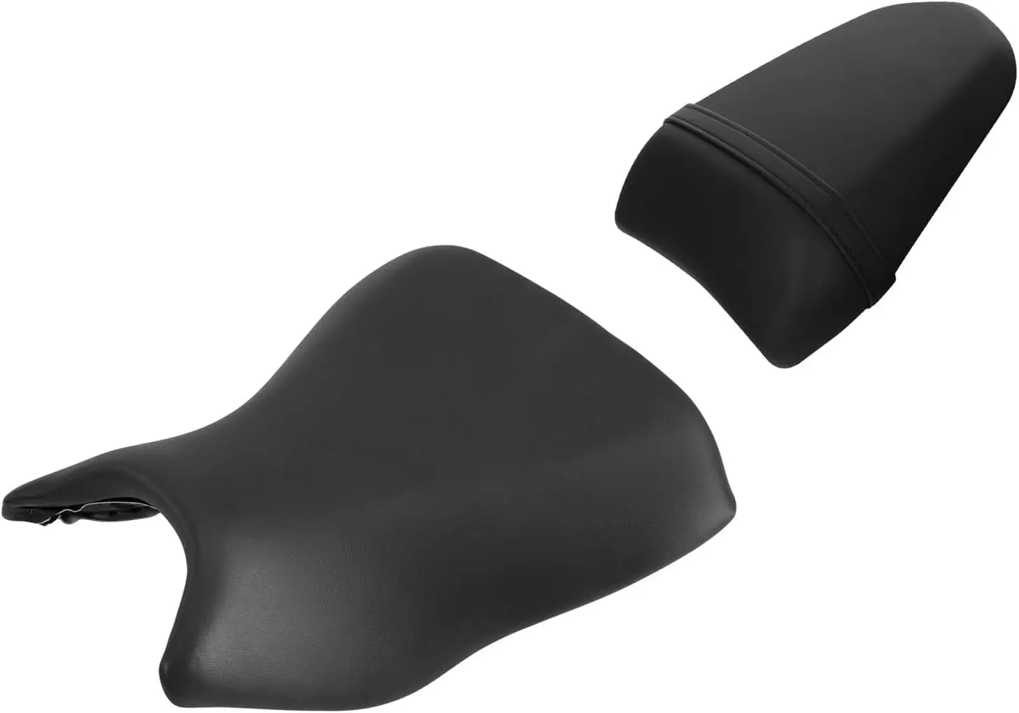 

Black Front Driver Rear Passenger Seat Pillion Fits for Kawasaki Ninja 650 EX650 ER-6N ER650 12-16