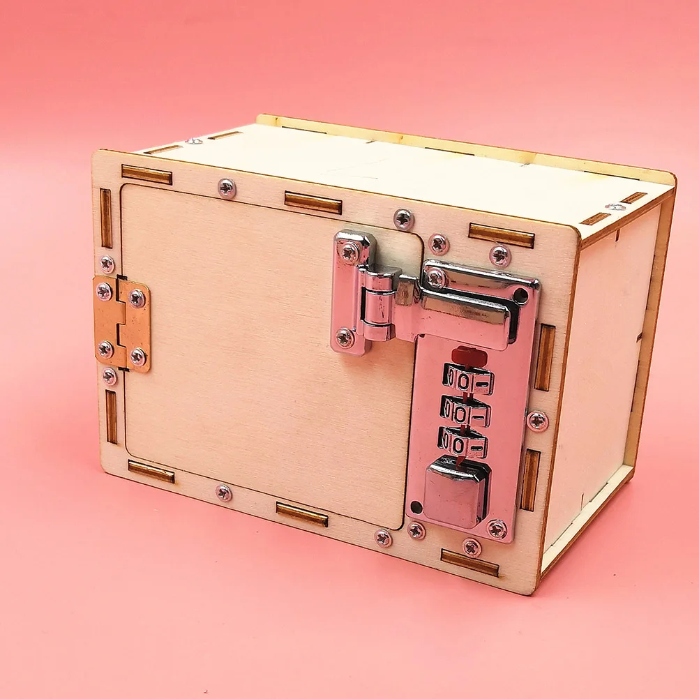 

Lockbox DIY Materials Set Kids Educational Tools Science Experiment Invention Supplies Password Box Making Kits Jewelry Craft