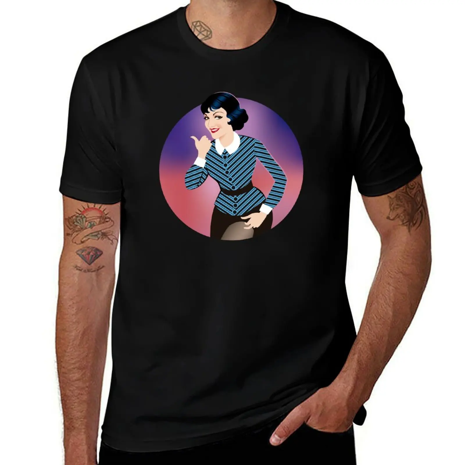 

Claudette Colbert T-Shirt for a boy customs design your own sweat plain t shirts men
