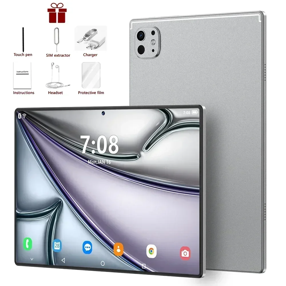 2025 Original Pad 9S Pro Tablets Android 15 22GB+2TB 10.1 inch Tablet PC Snapdragon888 Global Version 5G Dual SIM Card 10000mAh