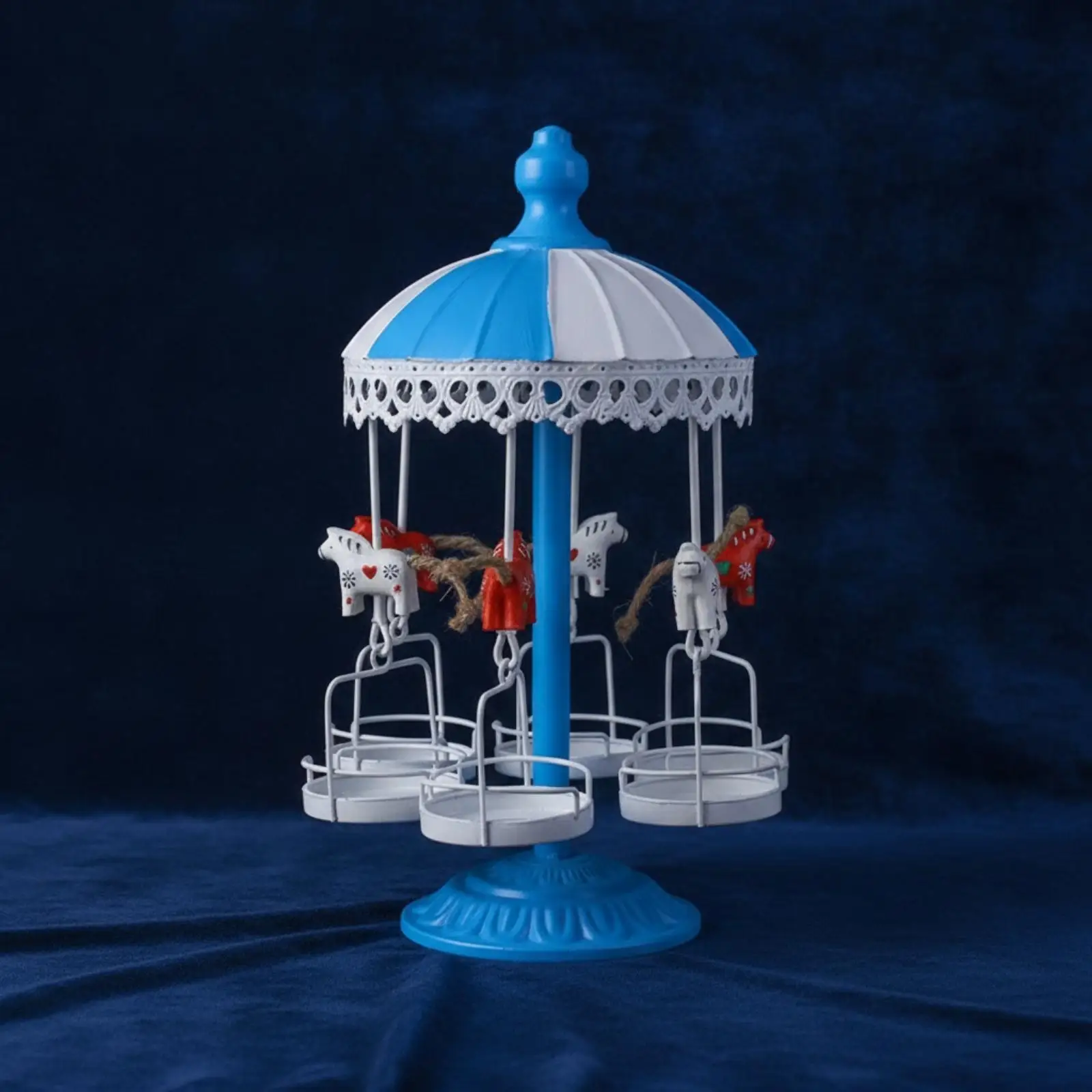 dessert-display-stand-with-canopy-revolving-carousel-display-stand-eye-catching-freestanding-for-party-hosts-birthday-parties