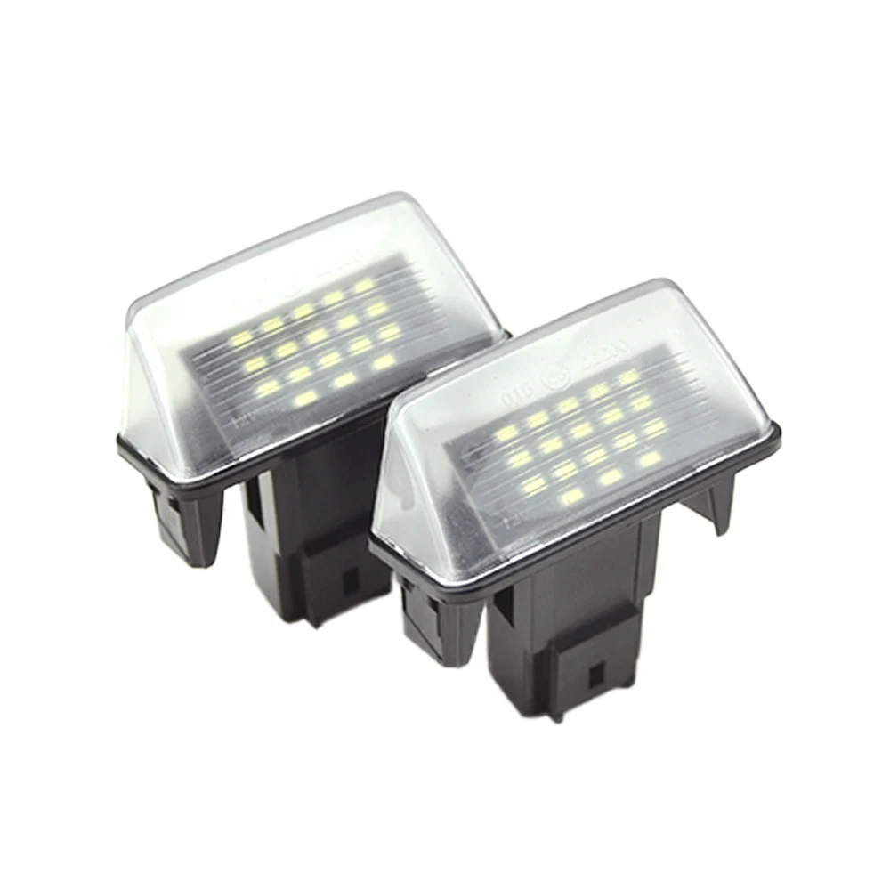 

Station Wagon/Estate model 2Pcs Car LED License Number Plate Light Fit For Peugeot 308 07-12 Coupe/Station Wagon/Estate model