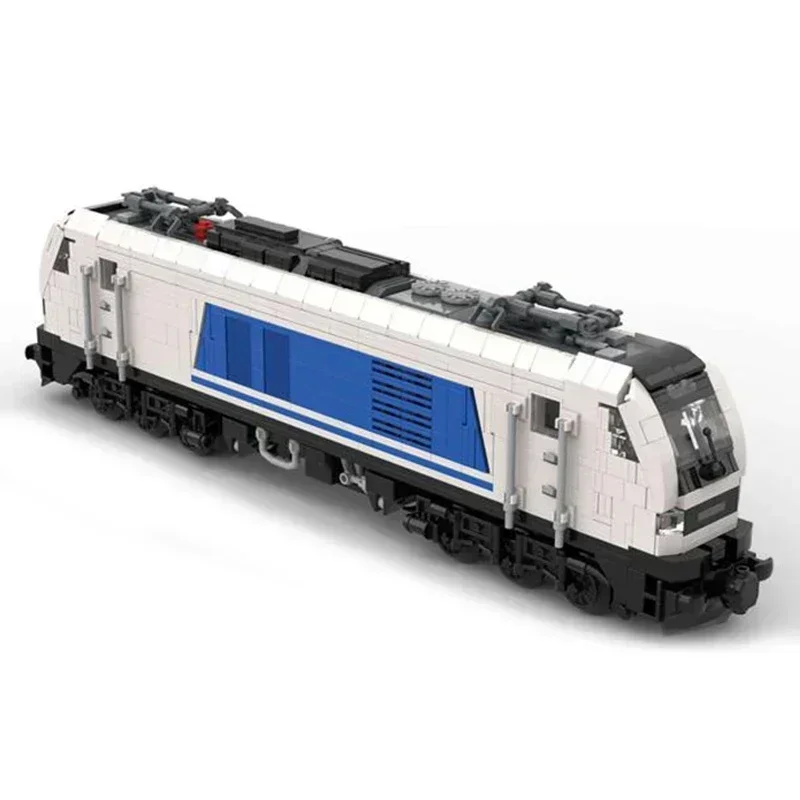 Moc Building Bricks Car Model BR 159 Eurodual Hybrid Locomotive Technology Modular Blocks Gifts Christmas Toys DIY Sets Assembly