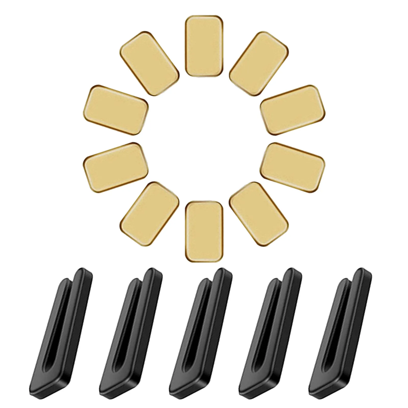 Ceiling Fan Balancing Kit 5 Sets Heavy Duty Metal Clips Self Adhesive Weights Reduce Wobble and Noise