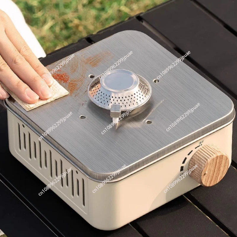 2800W High Firepower Gas Stove Outdoor Picnic Mini Portable Card Stove Stainless Steel Adjust Firepower Stove Camping Supplies