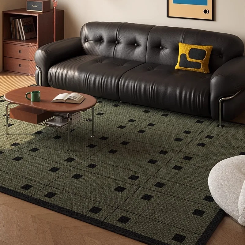 French Retro Living Room Carpet Large Area SOFA Rug Coffee Table Study Bedroom Bedside Non-slip Soft Floor Mat Alfombra Ковер 러그