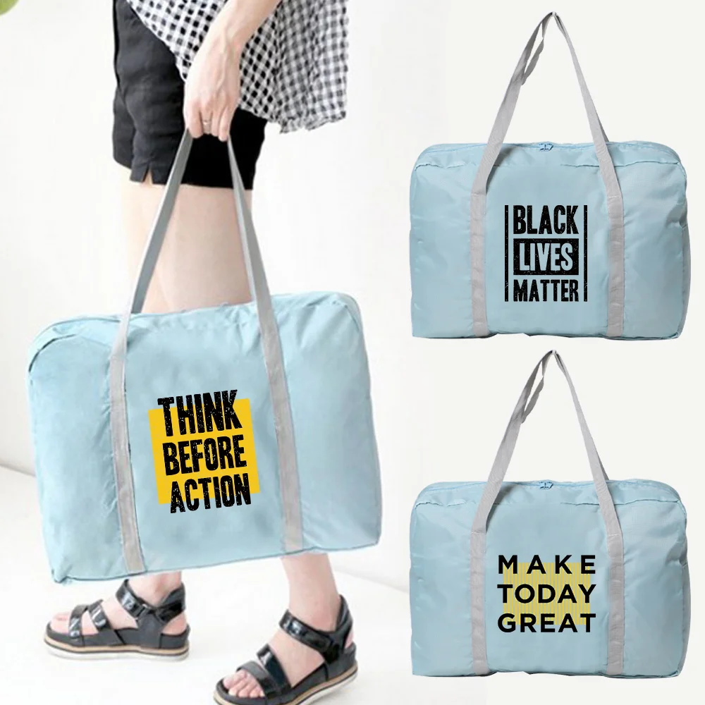 ferias-ginasio-bolsa-de-viagem-grande-capacidade-dobravel-bolsa-elegante-palavra-impressao-ziper-leve-bolsa-portatil