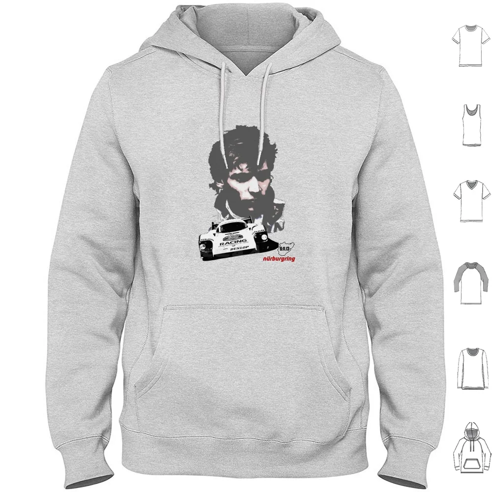 Copie De Hoodies Long Sleeve Nürburgring Nordschleife Racing Racetrack Motorsport Nurburgring Eifel North Loop Race