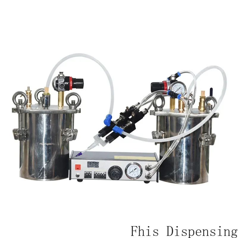 1919 AB Double Cylinder Retractable Double Liquid Dispensing Valve Automatic Pump Dispenser