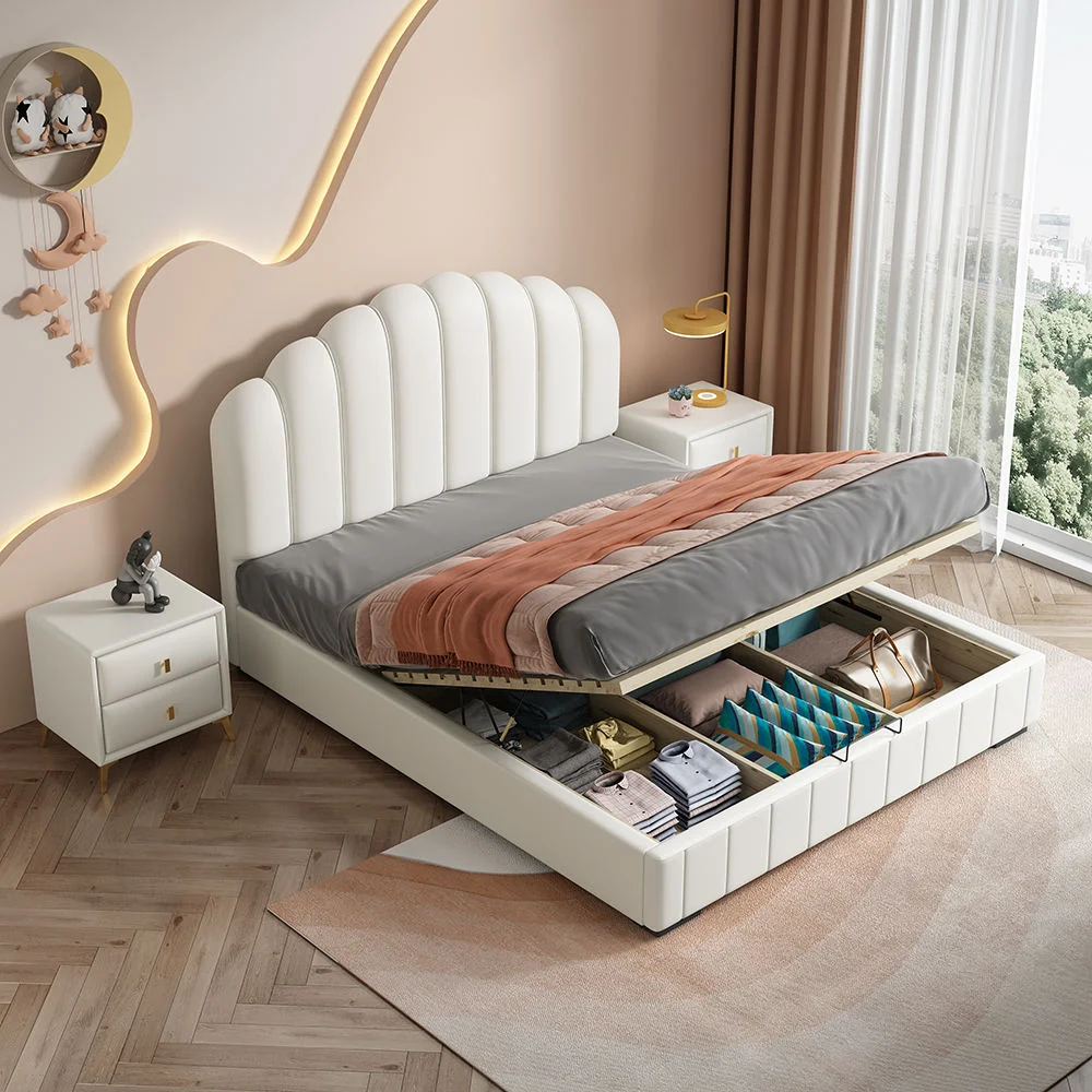 Metal Frame Kids Bunk Bed with Slide Single Over Double Design Play Sleep Multi-Functional Bedroom Furniture