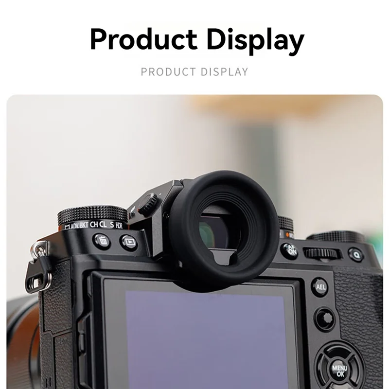 عدسة الكاميرا المستديرة من السيليكون ABMF لكاميرات Fujifilm المتوافقة مع GFX100 II، GFX100S، GFX50S II، X-H2S، X-T5