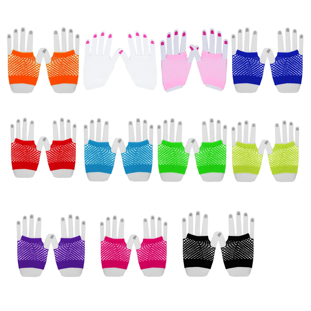 Fingerless Gloves for Women Emo Accessories Hands Protector Thumbs Holes Outdoor Activities Home Supplies Winter