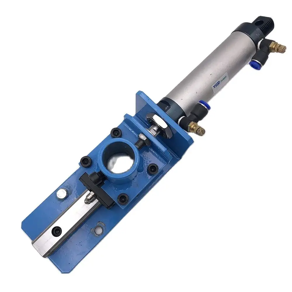 Air Power Cylinder Stroke Torch Holder With Aluminium Slide Rail Fixing Frame Adjustable For Welding Torch Automatic Welding