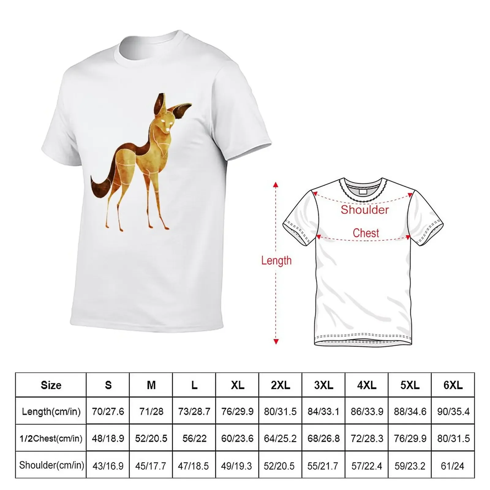 Jackal T-Shirt vintage graphic tee customs design your own tops t shirts for men pack