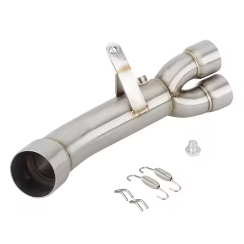 For Honda CBR 1000RR 2017 2018 2019 CBR1000RR Escape Slip-on Motorcycle Exhaust Mid Link Pipe