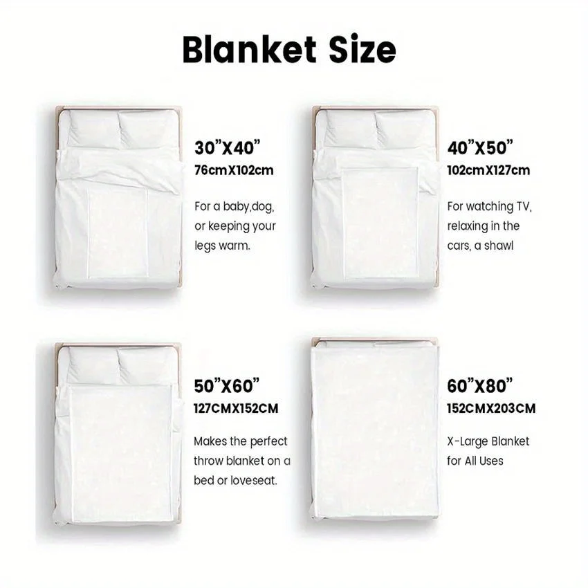 [راحة مريحة] بطانية مريحة بتصميم عواء الذئب والذئب - صوف قطيفة ناعم وخفيف الوزن للبالغين والمراهقين، أزرق وأرجواني