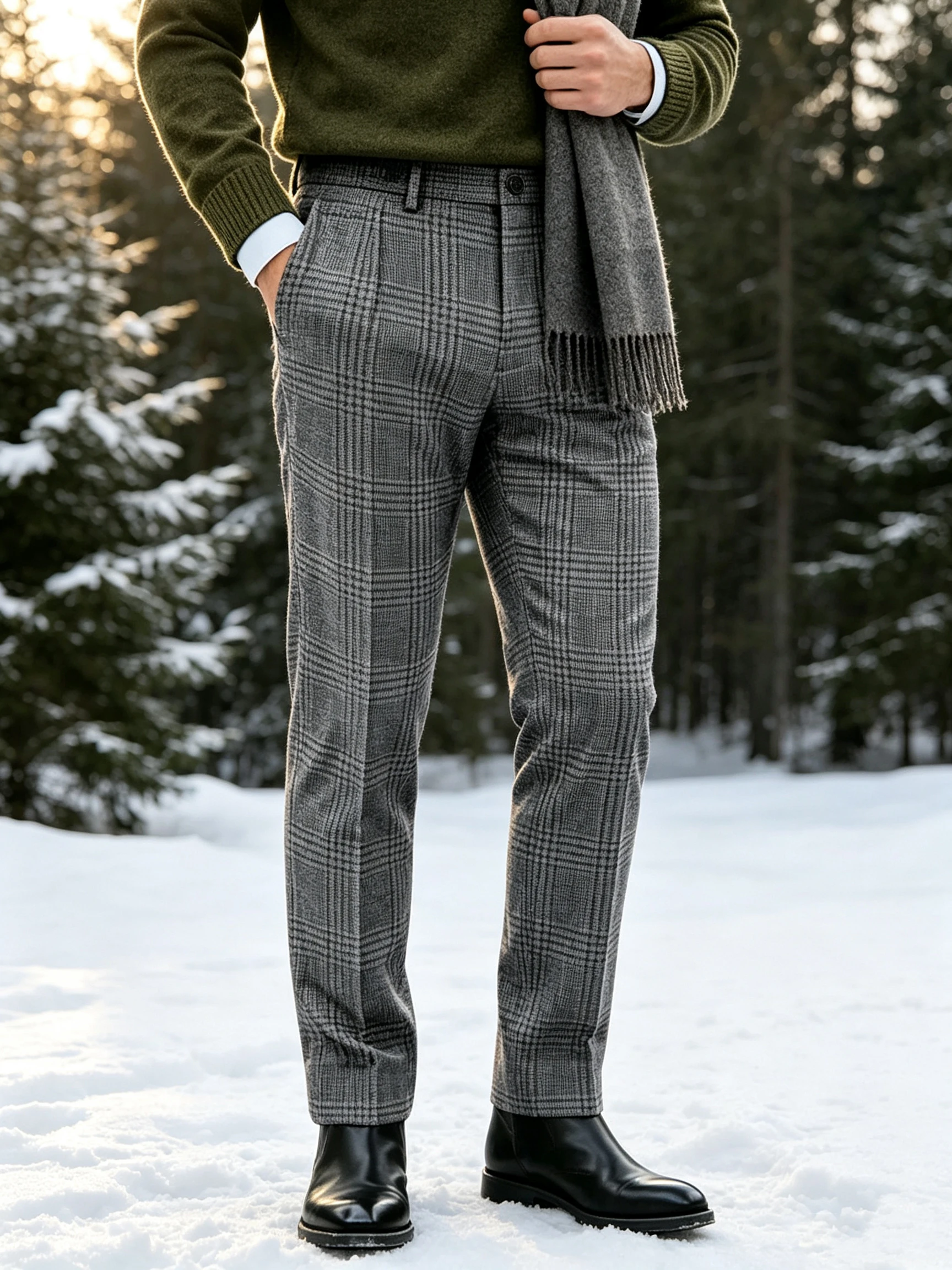 men's-glen-plaid-pleated-suit-pants-houndstooth-check-high-waist-straight-leg-dress-pants-wool-blend-business-casual-trousers
