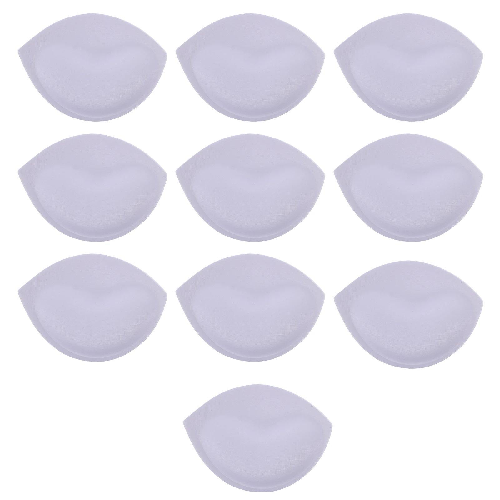 

5 Pairs Bikini Chest Pads Bra Inserts Sponge Enhancers Sports Bras Padding Comfortable Reusable Anti Slip Lightweight