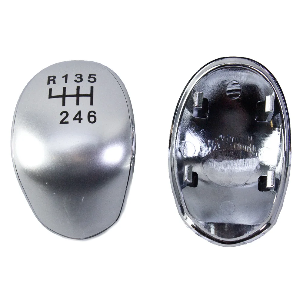 Suitable for Ford Gear Head Silver Gear Head Gear Cover Silver Modified Car Gear Lever Car Accessories