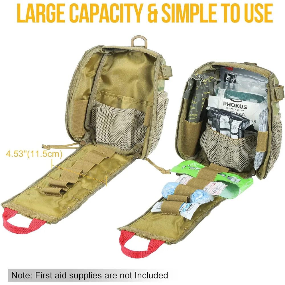 20-35L Tactical Backpack Multi functional Medical Backpack Hiking Camping Bag Outdoor Airsoft Hunting Equipment Storage Backpack