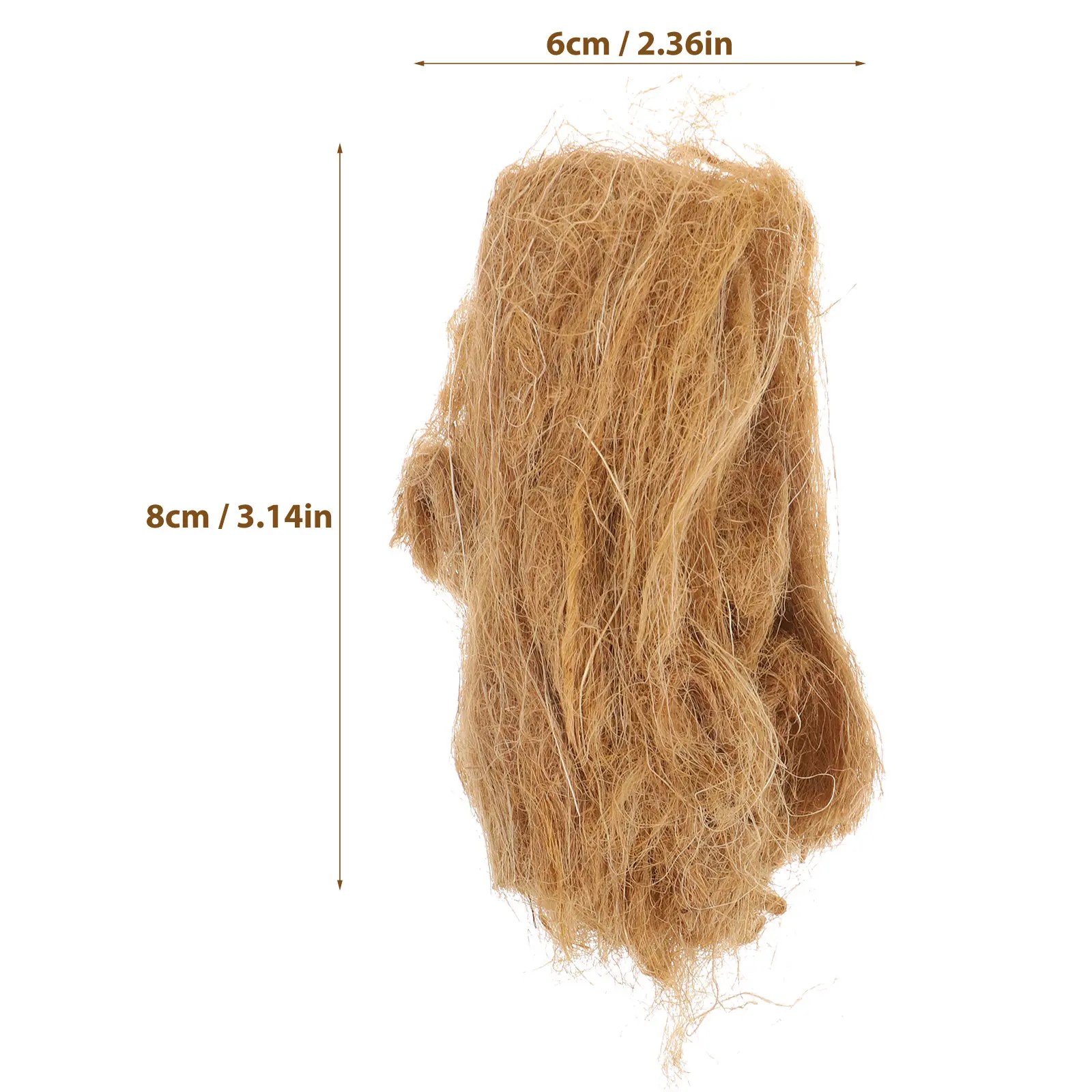 4pcs Natural Jute Silk Fire Starter Rope – Camping, Hiking & Emergency Outdoor Survival Lighter Tool