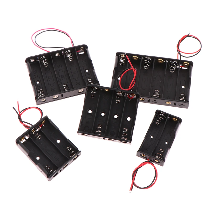 1 шт., контейнер для батарей, 3 в, AA