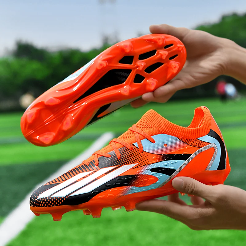 Original Men Football Shoes Boys Field Training Soccer Cleats Futsal Shoes Outdoor Sports Pro Soccer Shoes for Men