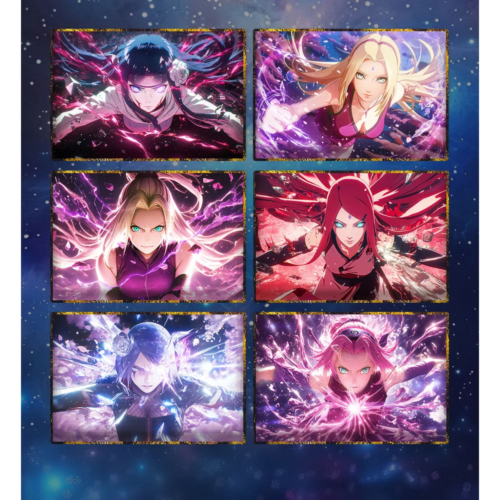 wholesale Meiying yinghua culture Naruto cartes de Collection Anime Art conseil cartes à jouer jeux enfants jouet cadeau