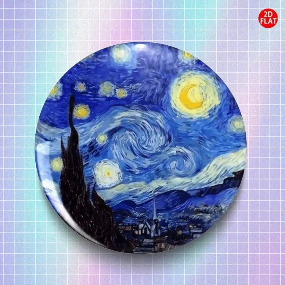 Starry Sky Metal Badge Lapel Pin Brooch Fashion Decor Accessory S