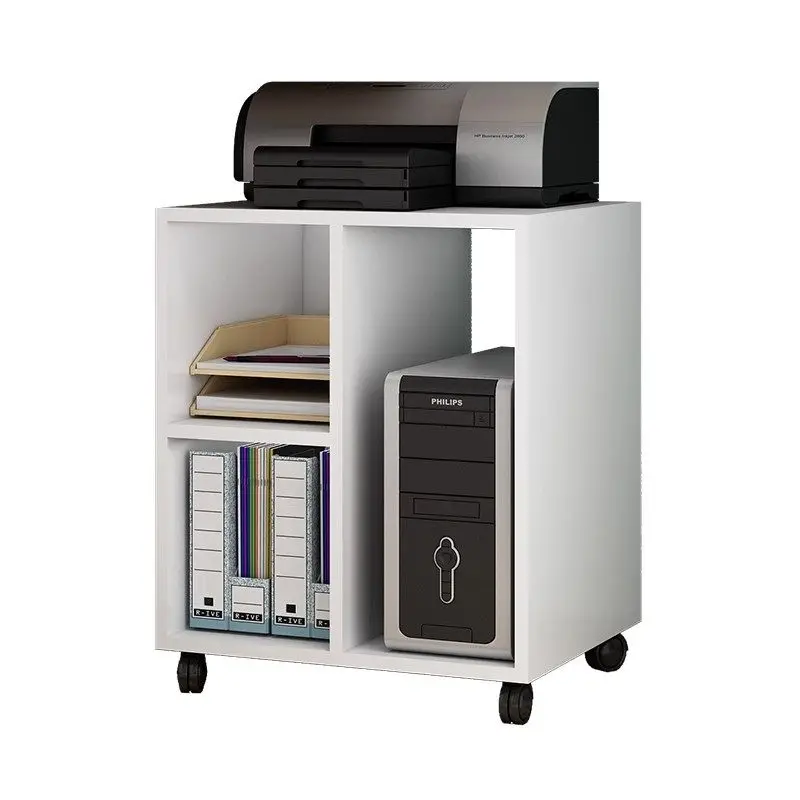 Removable desktop mainframe cabinet, cabinet bracket, floor-to-ceiling computer printer, cabinet with drawers, multi-layer rack