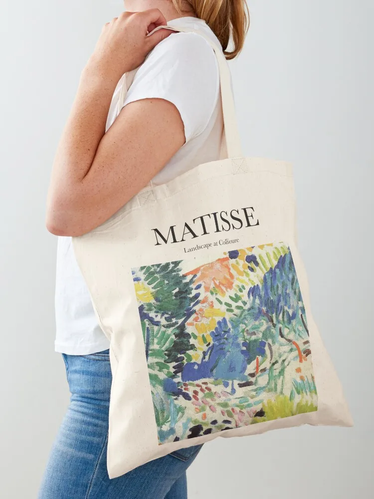 

Matisse - Landscape at Collioure Tote Bag shopping bag reusable grocery bags Beach bag shopper women canvas