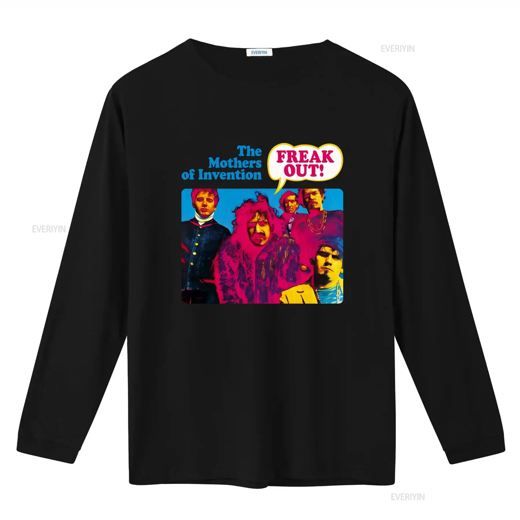 Frank Zappa The Mothers of Invention Freak Out T Shirt Mens Licensed Rock N Roll Music Retro Band  vintage Washed Soft Stylish