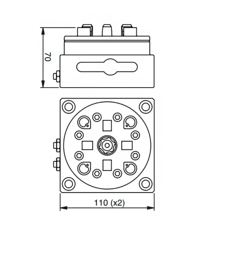 System  3r pneumatic chuck for EDM discharge machining HE-R06645