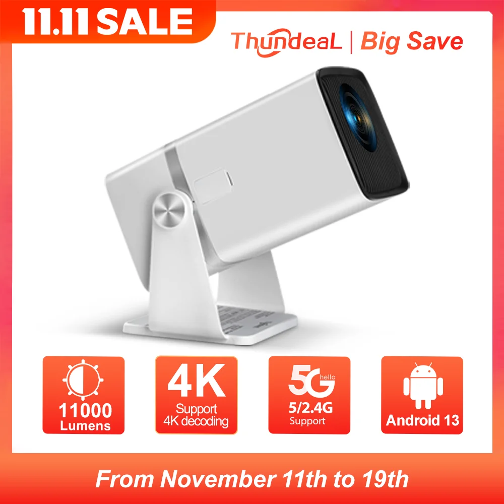 HD Mini Projector TD90 1080P WiFi Android